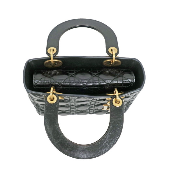 Dior Lady Dior Small Handbag Black - Picture 5 of 10